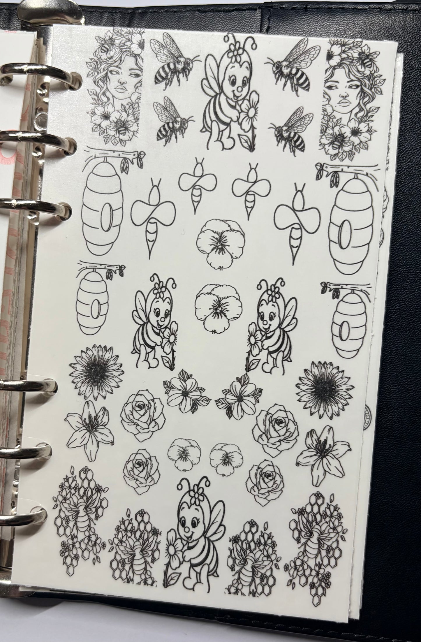 Buzzin’ Beautiful Waterslide sticker decals