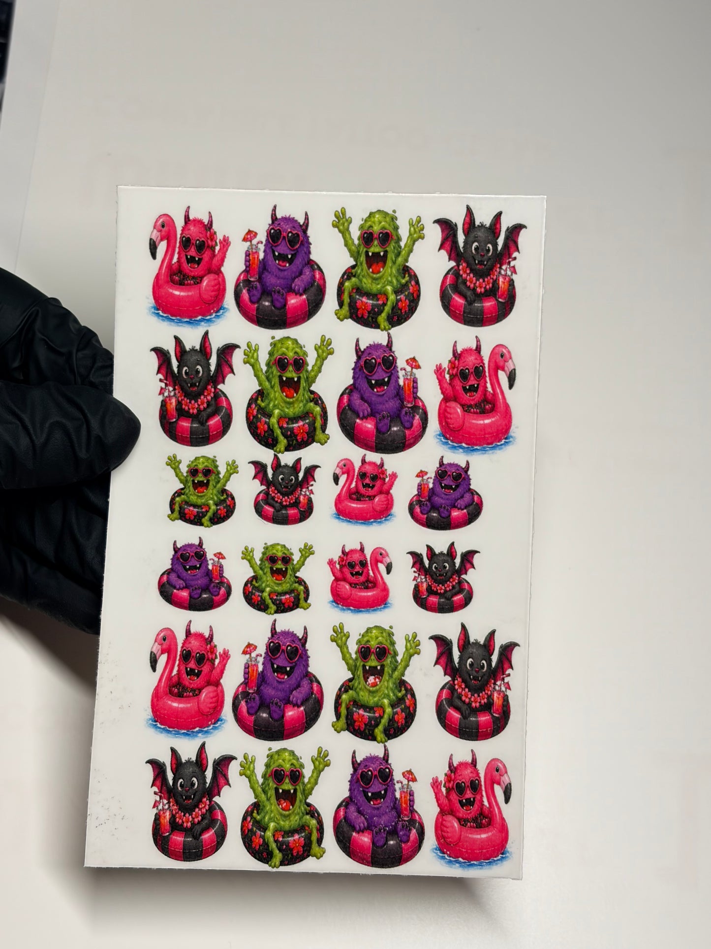 Monster Float Party colour stick and slides