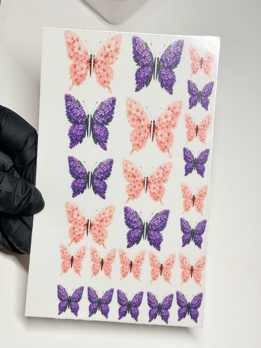 Butterfly booms colour stick and slides
