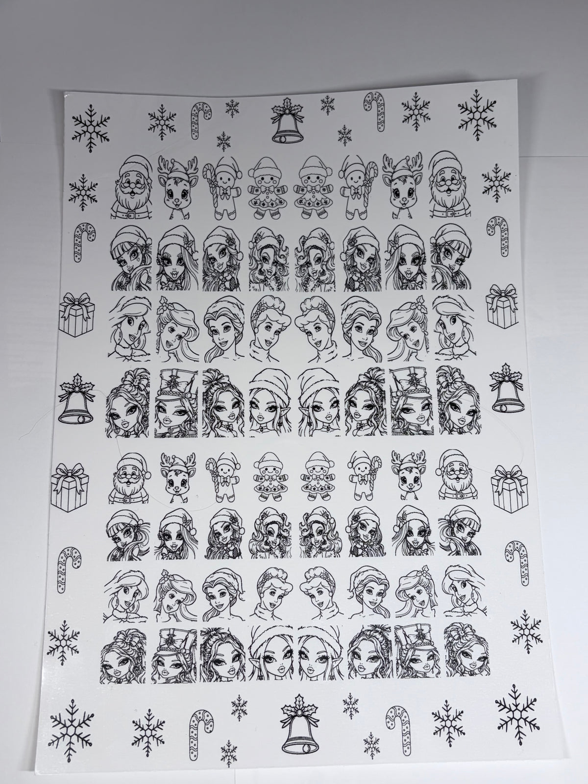 Special edition A4 Halloween and Christmas sheets