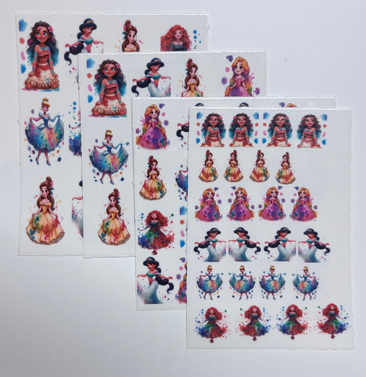colour stick and slides fairy tale splash
