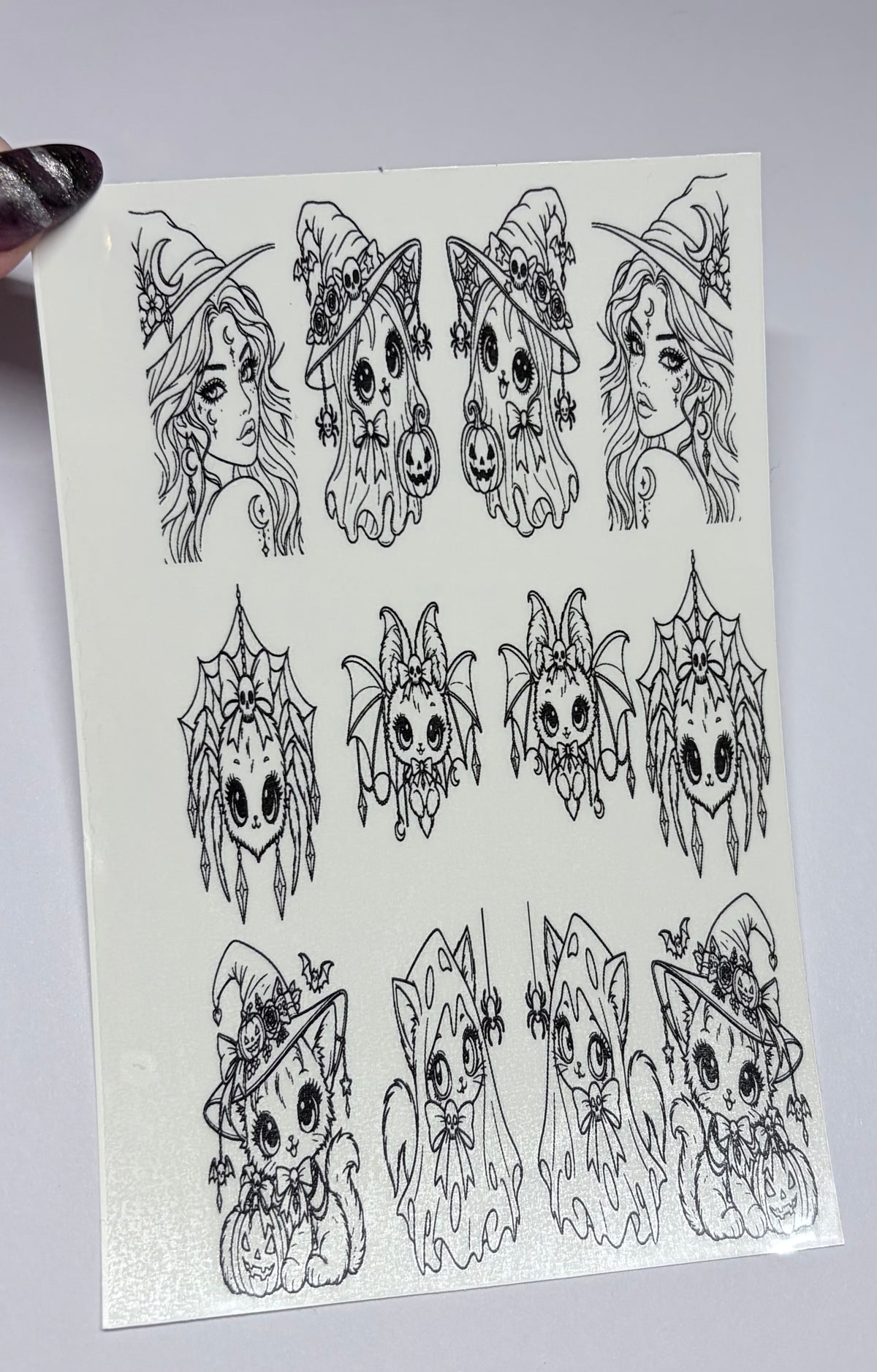 Magikels stick and slide grimoire infills) witching hour cuties