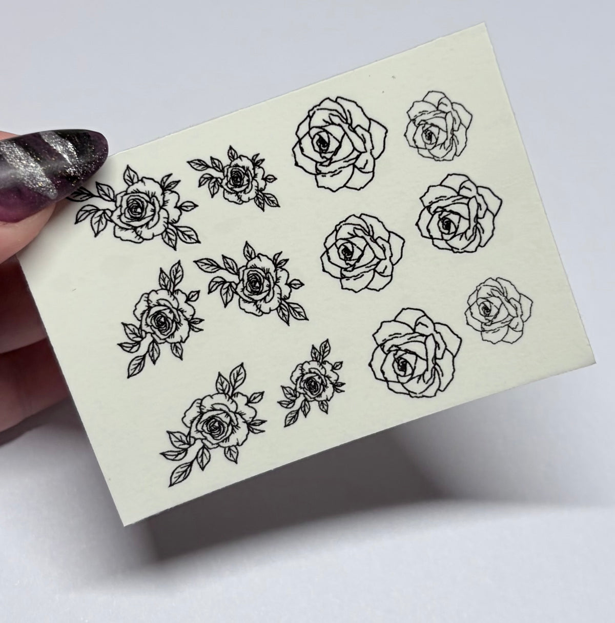 Magikels stick and slide gothic roses