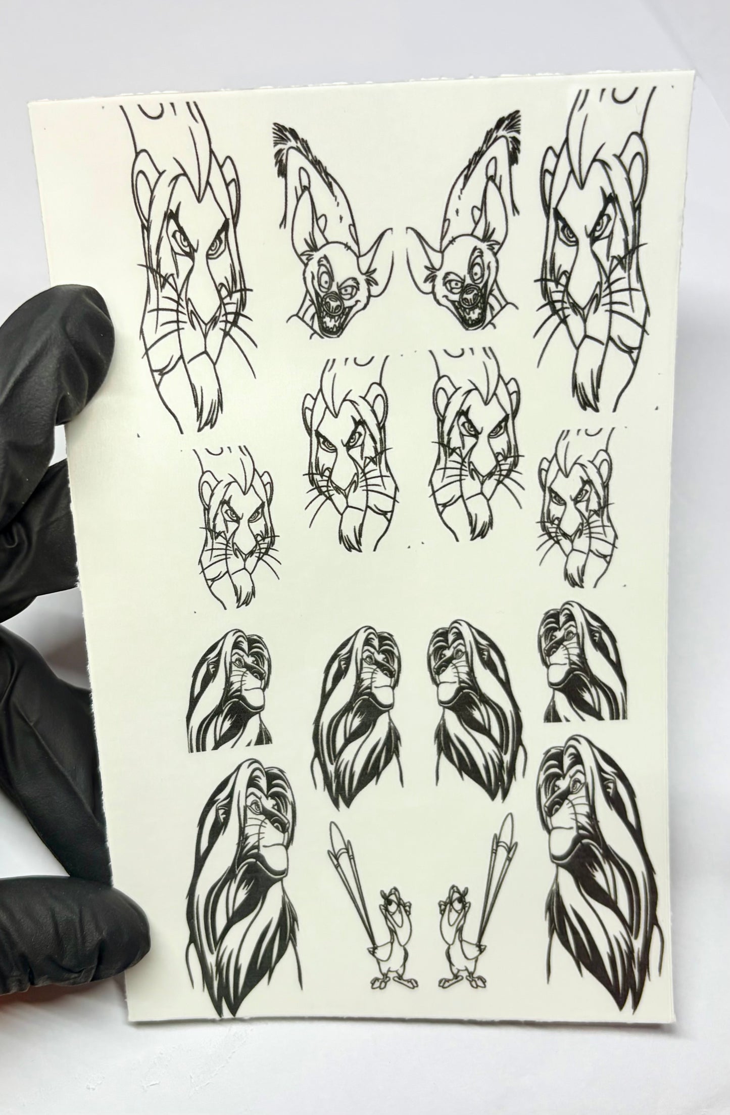 11 sheets of the newest released in XXL