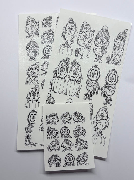 Magikels stick and slide grimoire infills cozy hoot crew