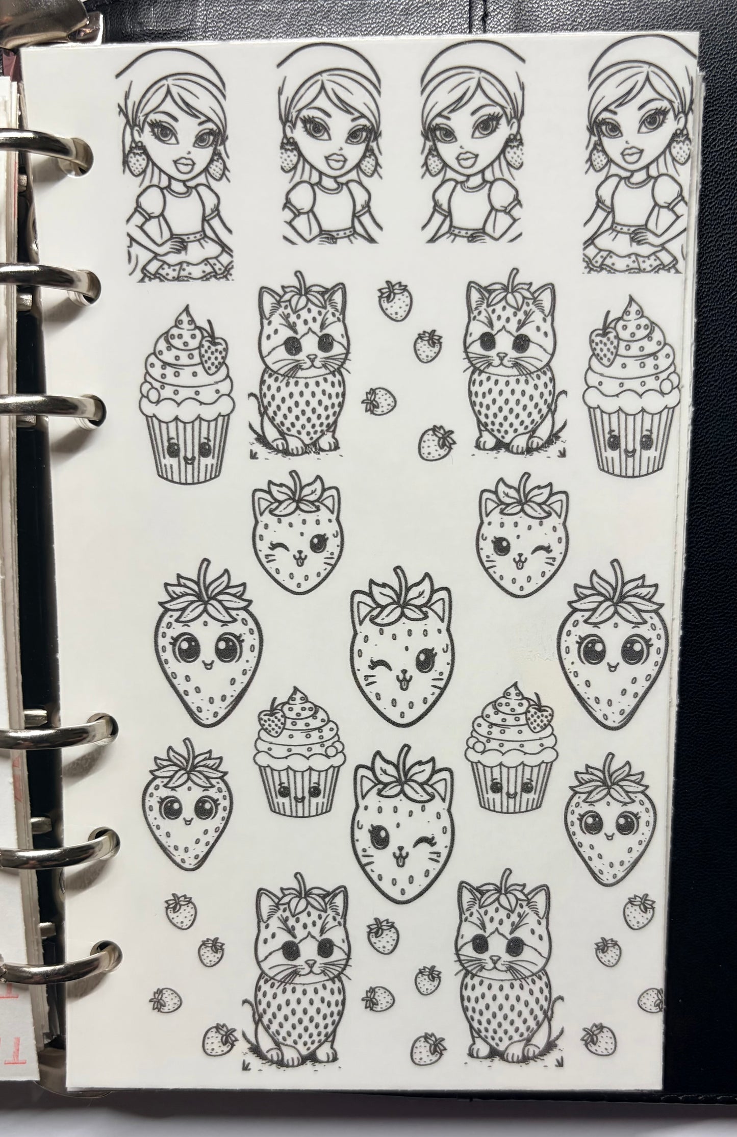 stick and slide grimoire infill waterslide sticker decalsberry obsessed