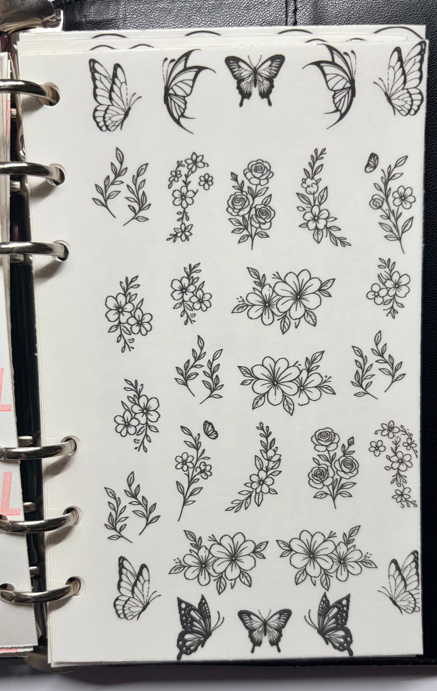 Stick and slide grimoire infill Bloomin’ Obssesed Waterslide stickers