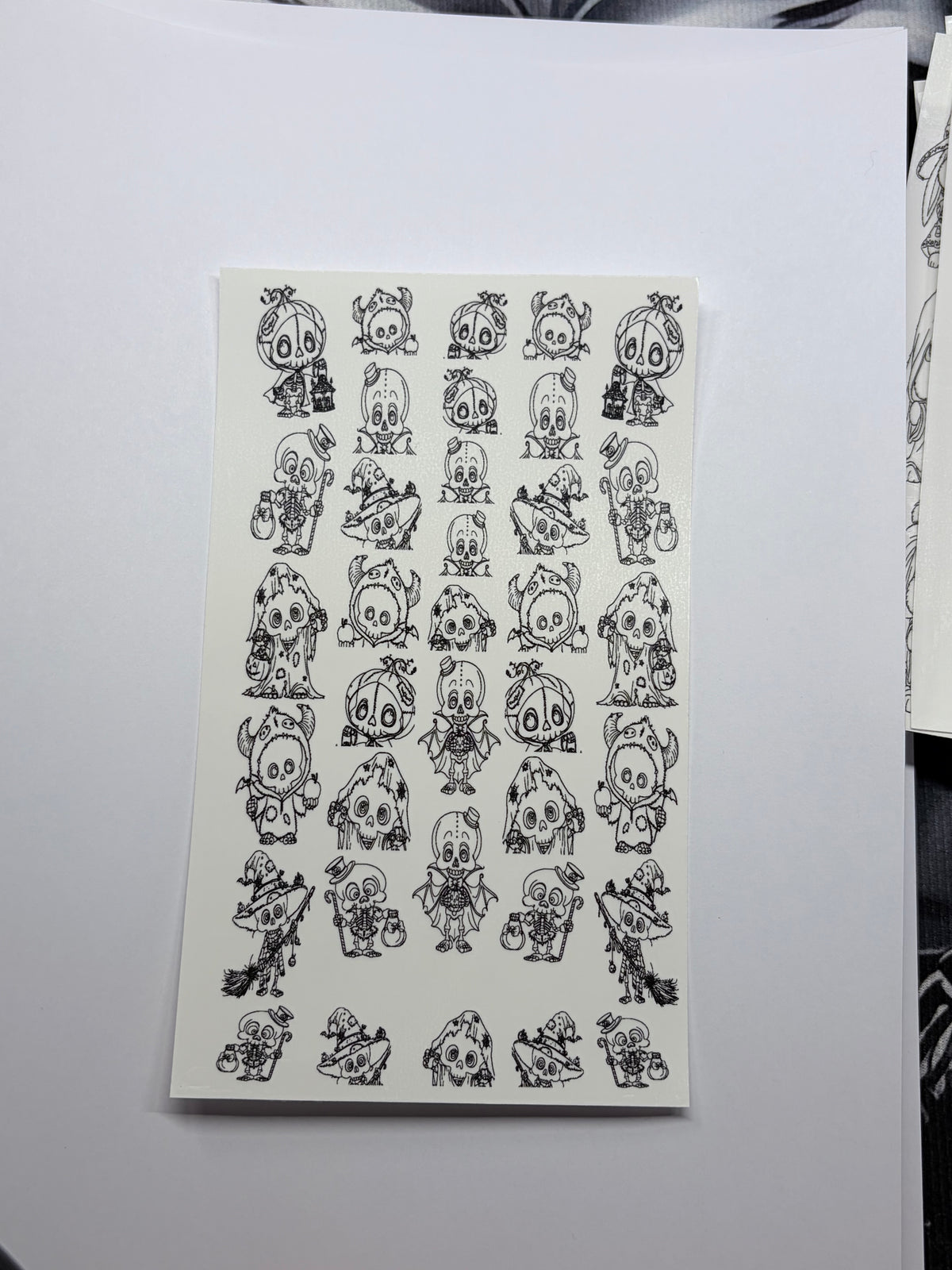 Magikels stick and slide grimoire infills little boneheads
