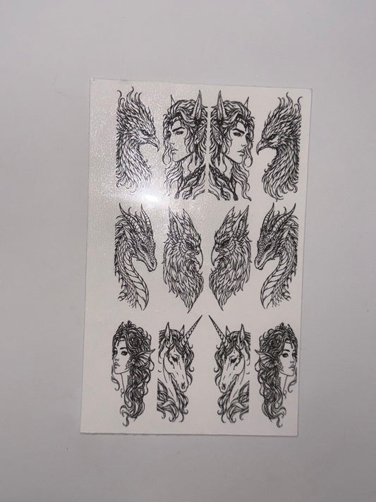 Magikels stick and slide grimoire infills mythical beauty’s