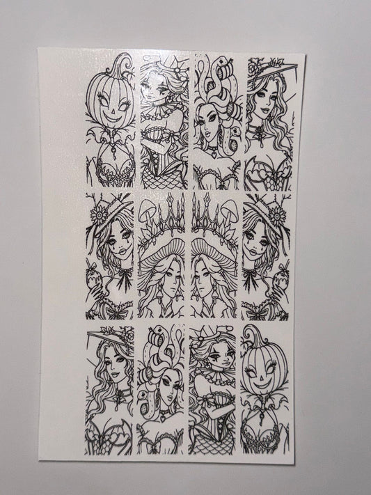 Magikels stick and slide grimoire infills weirdly wonderful