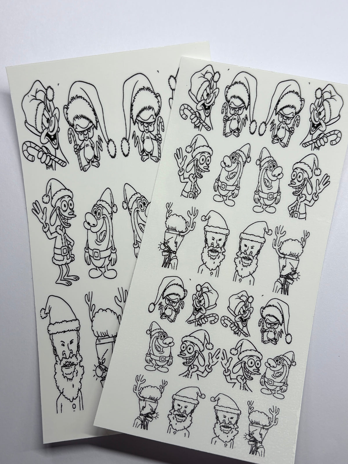 Magikels stick and slide retro Christmas rebels