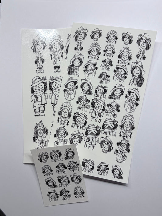 Magikels stick and slide grimoire infills patchwork pals