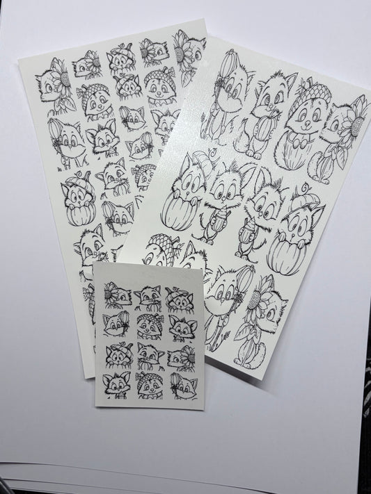Magikels stick and slide grimoire infills    What the Fox