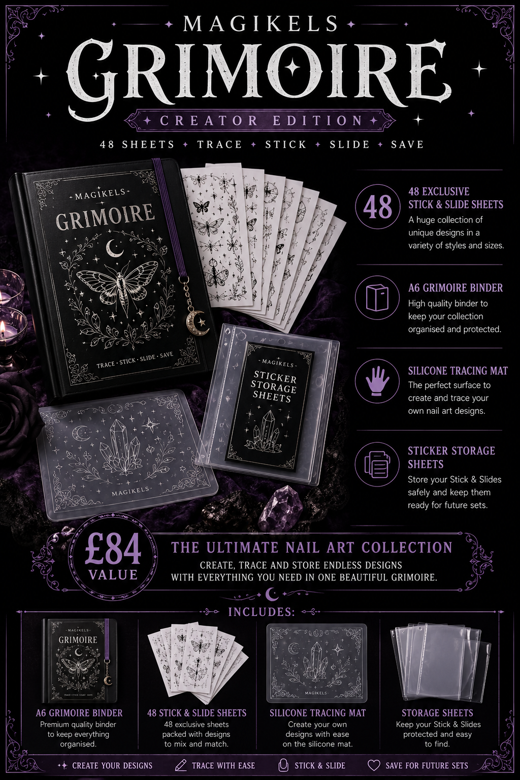 Magikels grimoire PR package