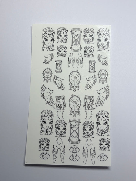 Magikels stick and slide grimoire infills fortune favours the wicked