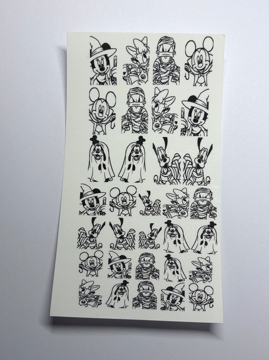 Magikels stick and slide grimoire infills Halloween mousechief